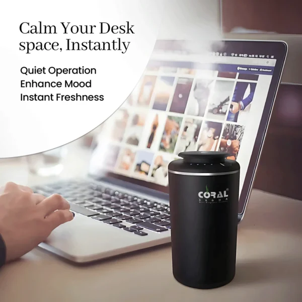 Portable desktop scent diffuser - features