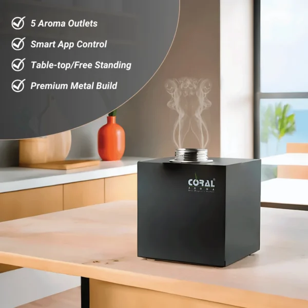 Features of Coral Aroma 360 Smart Diffuser