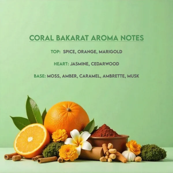 coral bakarat aroma notes