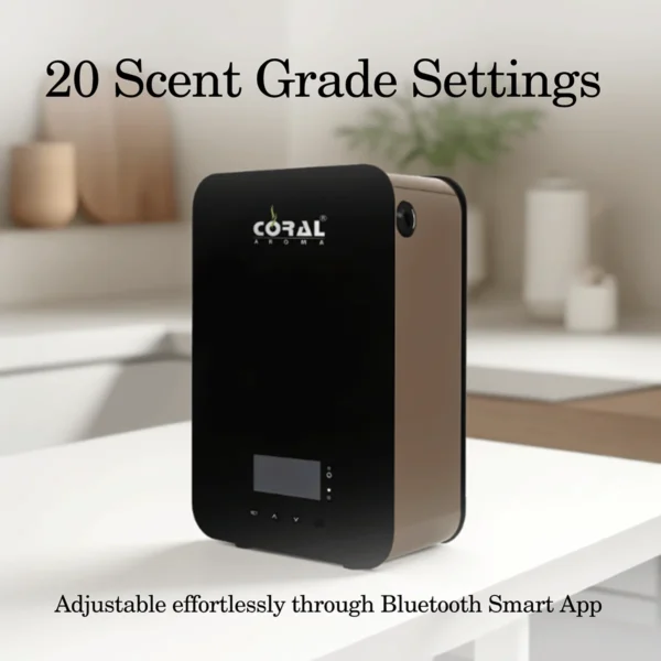 Smart v2 diffuser scent settings and control